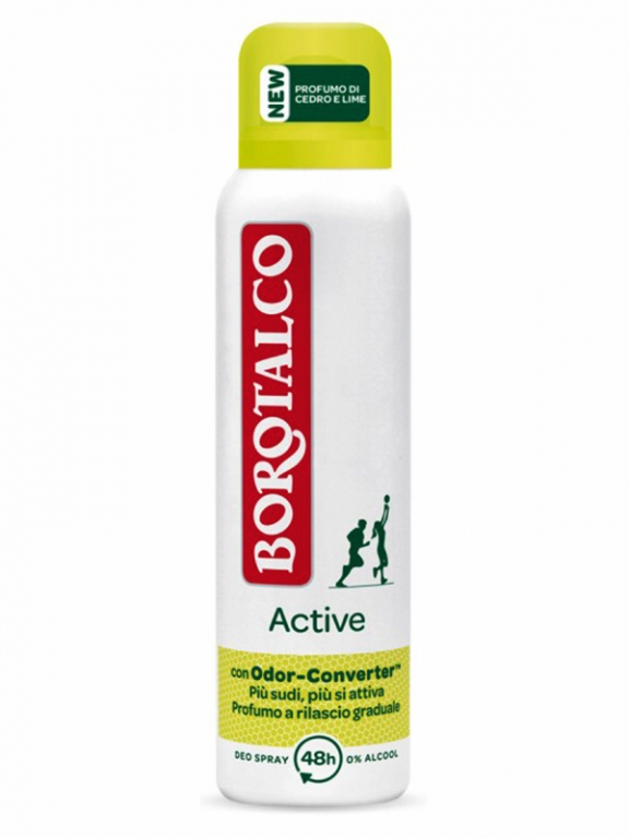DEO.BOROTALCO SPRAY GIALLO ML150